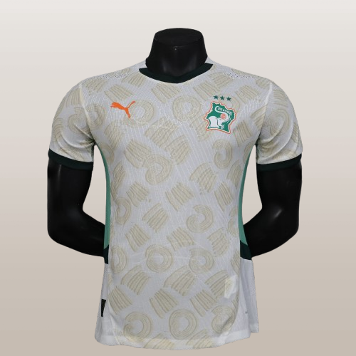 maillot  extérieur  cote d'ivoire 24/25