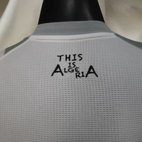 Maillot  Algérie Blanc Noir