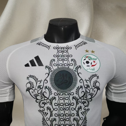 Maillot  Algérie Blanc Noir